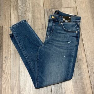 Express Skinny Mid Rise Jeans size 8 short
